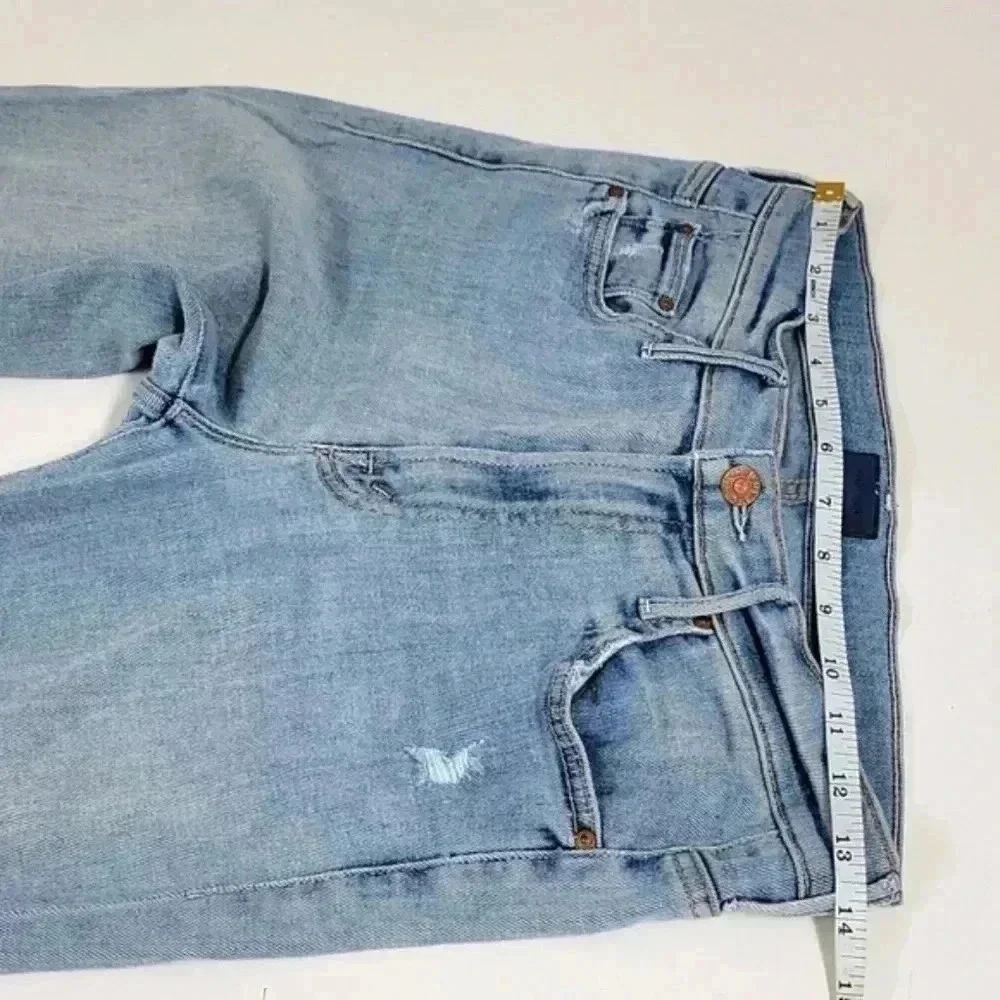 Mother Denim Insider Crop Step Fray in Chatterbox
